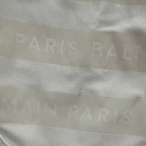 Balmain Ivory Logo Bodysuit/bathing suit - Picture 3 of 6